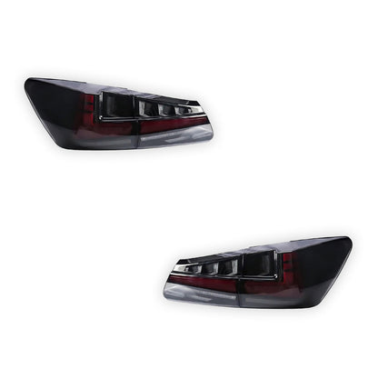Lexus IS250 GSE20 (2006 - 2012) Nike Style Sequential Smoked Full LED Tail Lights LH + RH