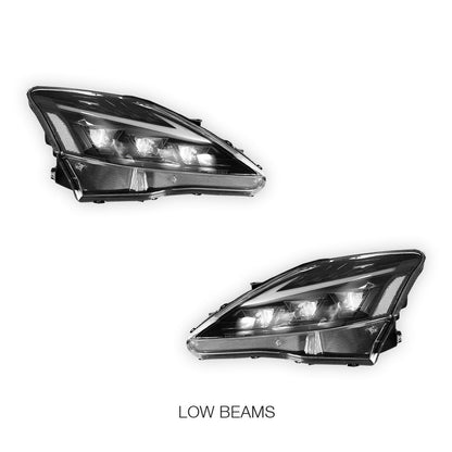 Lexus IS250 IS350 IS-F (2006 - 2012) RGB Sequential Indicator Headlights LH + RH