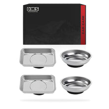 Magnetic Stainless Steel Tool Tray Set of 4
