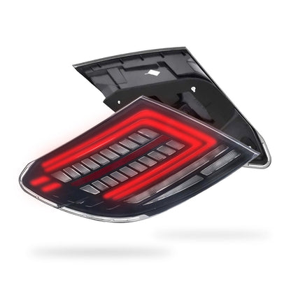 Mercedes-Benz C-Class W204 (2007 - 2014) Smoked Sequential Full LED Tail Lights LH + RH