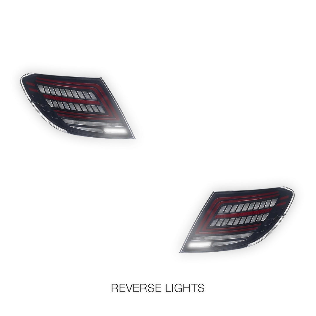 Mercedes-Benz C-Class W204 (2007 - 2014) Smoked Sequential Full LED Tail Lights LH + RH