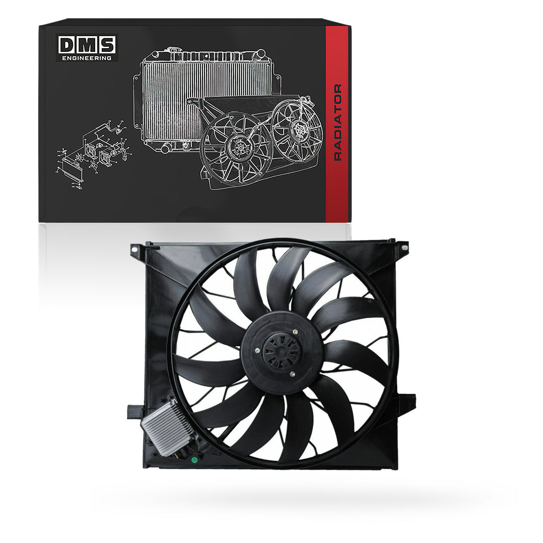 Mercedes-Benz M-Class W163 (1999 - 2005) Radiator Cooling Fan + Control Module