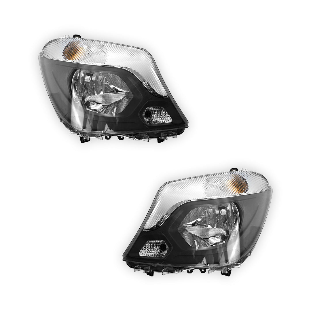 Mercedes-Benz Sprinter W906 (2013 - 2018) Halogen OEM Style Headlights LH + RH