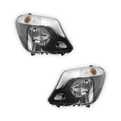 Mercedes-Benz Sprinter W906 (2013 - 2018) Halogen OEM Style Headlights LH + RH
