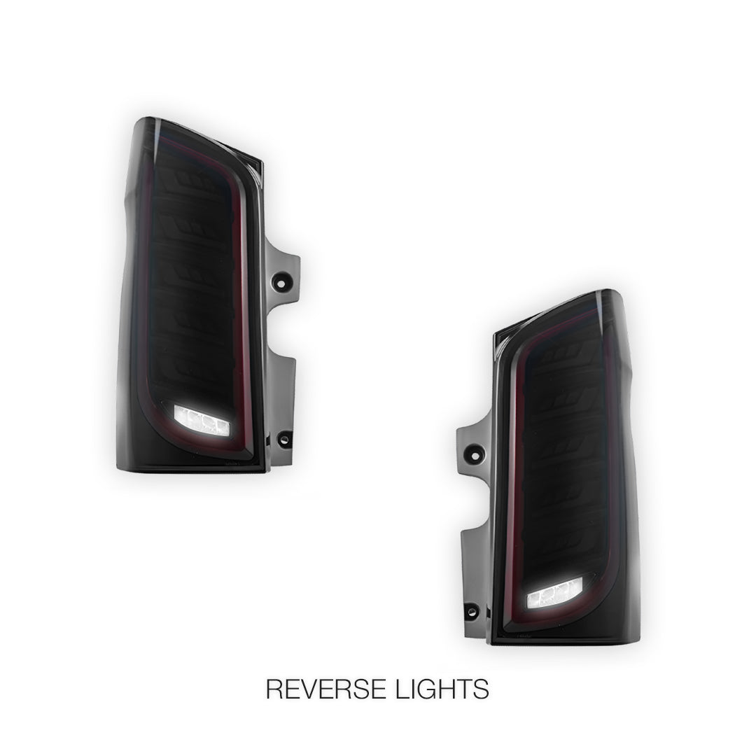 Mercedes-Benz Vito W447 (2016 - 2022) Sequential Smoked LED Tail Lights LH + RH