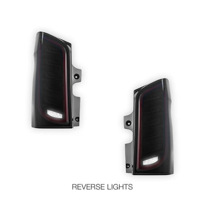 Mercedes-Benz Vito W447 (2016 - 2022) Sequential Smoked LED Tail Lights LH + RH