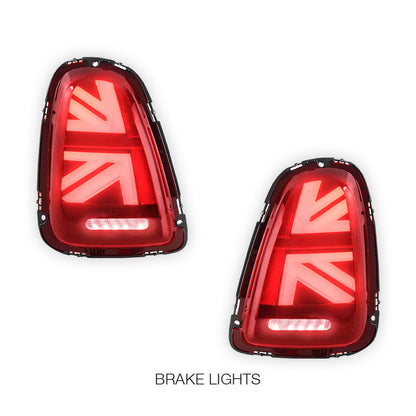 Mini Cooper R56 / R57 / R58 / R59 (2007 - 2015) Sequential Red LED Tail Lights LH + RH