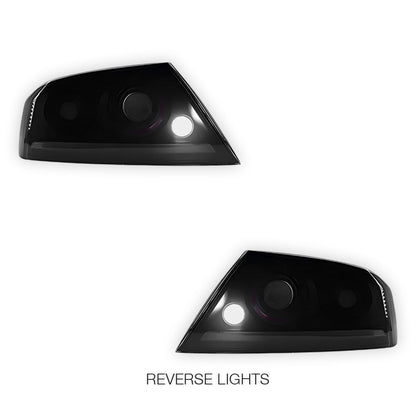 Mitsubishi Lancer CG / CH (2001 - 2007) Smoked Sequential RGB LED Tail Lights LH + RH