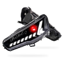 Mitsubishi Lancer Evo 10 (2007 - 2017) Demon Eye Style LED DRL Projector Headlights LH + RH