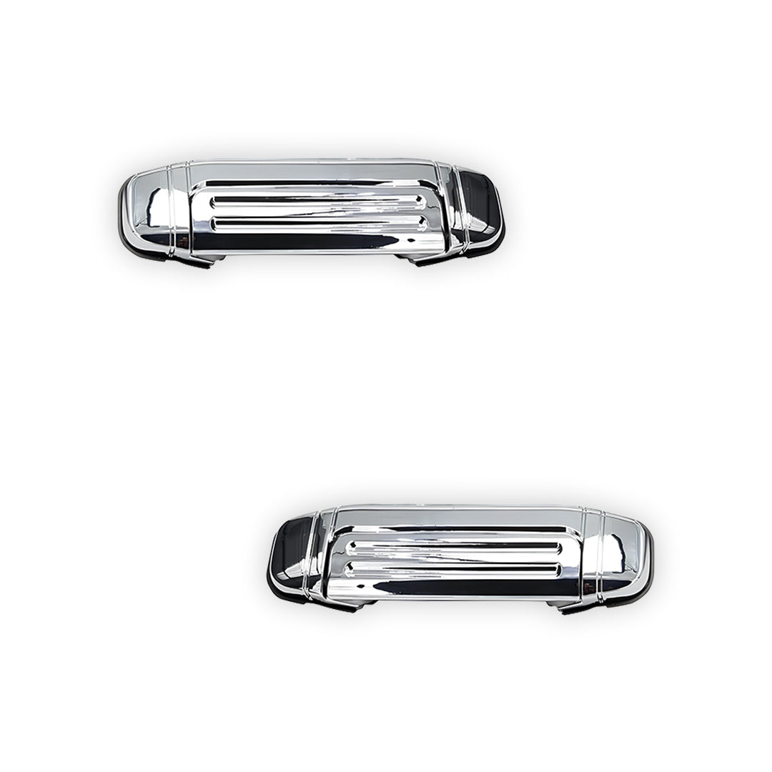 Mitsubishi Pajero  NH / NK / NJ / NL (1991 - 2000) Front and Rear Clip Type Chrome Outer Door Handles LH + RH