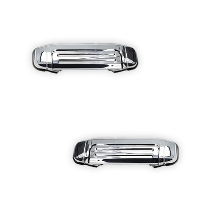 Mitsubishi Pajero  NH / NK / NJ / NL (1991 - 2000) Front and Rear Clip Type Chrome Outer Door Handles LH + RH