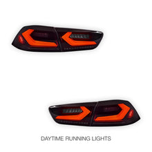 Mitsubishi Lancer Evo X / CJ / CF (2008 - 2018) Smoked 3D Sequential Tail Lights LH + RH