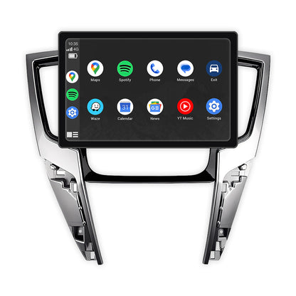 Mitsubishi Triton MR (2019 - 2024) 9" 13.3" Wireless Android 16 Head Unit for Apple CarPlay / Android Auto Digital AC Panel