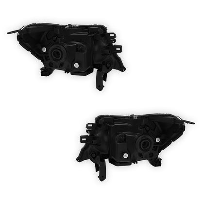 Nissan Navara D23 NP300 (2015 - 2021) Chrome LED OEM Style Headlights LH + RH