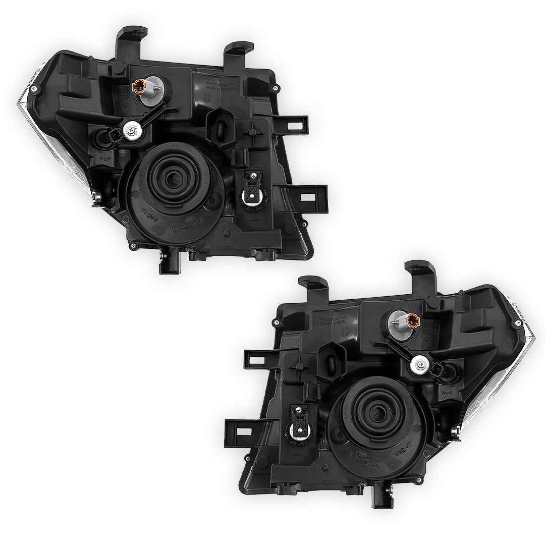 Nissan Navara D40 (2005 - 2010) OEM Style Headlights LH + RH