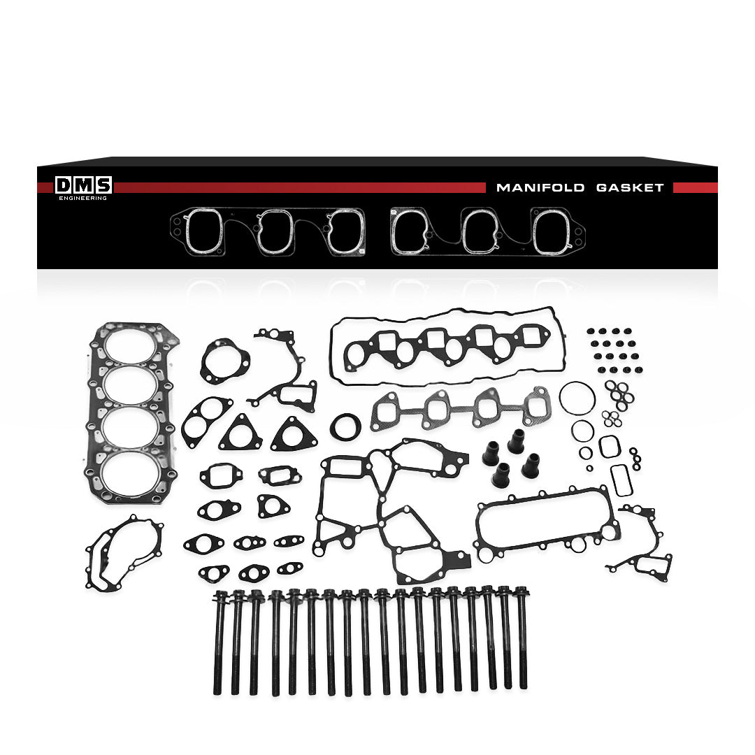 Nissan Navara D22 (2001 - 2008) 3.0L VRS Head Gaskets + Head Bolt Complete Set