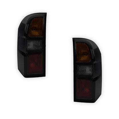 Nissan Patrol GU / Y61 Wagon (2004 - 2016) Dubai Style Black Tail Lights LH + RH