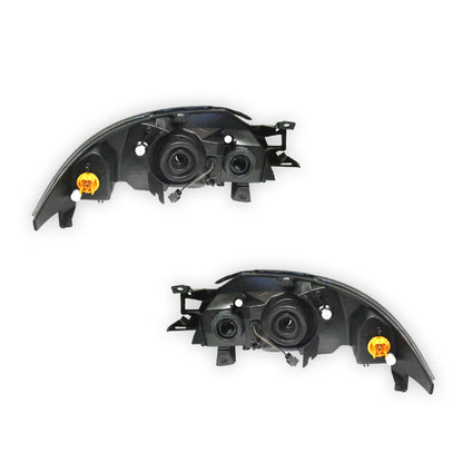 Ford Falcon AU Series 1, 2 & 3 (1998 - 2002) Chrome OEM Style Headlights LH + RH