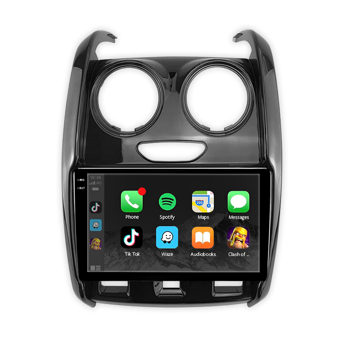 Renault Duster Gen 1 / 2 (2015 - 2020) 9" Wireless Android 16 Head Unit for Apple CarPlay / Android Auto
