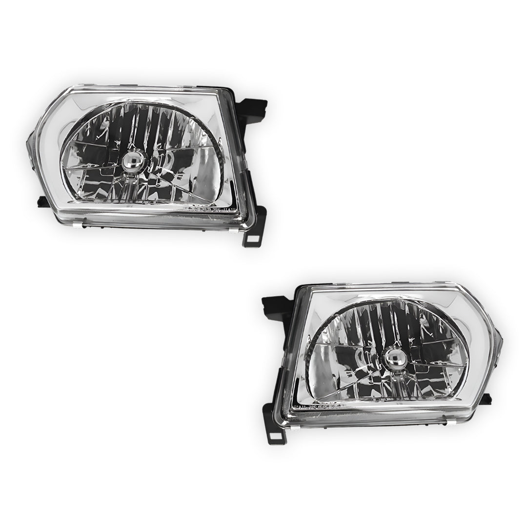 Nissan Patrol GU2 TY61 Ute (2002 - 2007) OEM Style Headlights LH + RH
