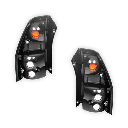 Mitsubishi Magna TW (2004 - 2005) Red / Clear OEM Style Tail Lights LH + RH
