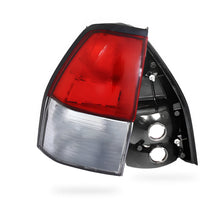 Mitsubishi Magna TW (2004 - 2005) Red / Clear OEM Style Tail Lights LH + RH