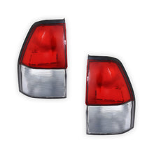 Mitsubishi Magna TW (2004 - 2005) Red / Clear OEM Style Tail Lights LH + RH