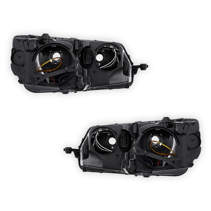 Audi A4 B6 (2000 - 2004) Non-Xenon OEM Style Headlights LH + RH