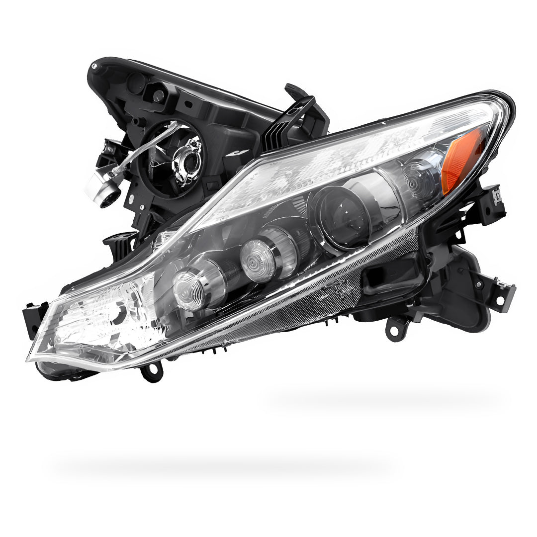 Nissan Murano Z51 (2008 - 2011) Genuine Black Xenon Headlights LH + RH