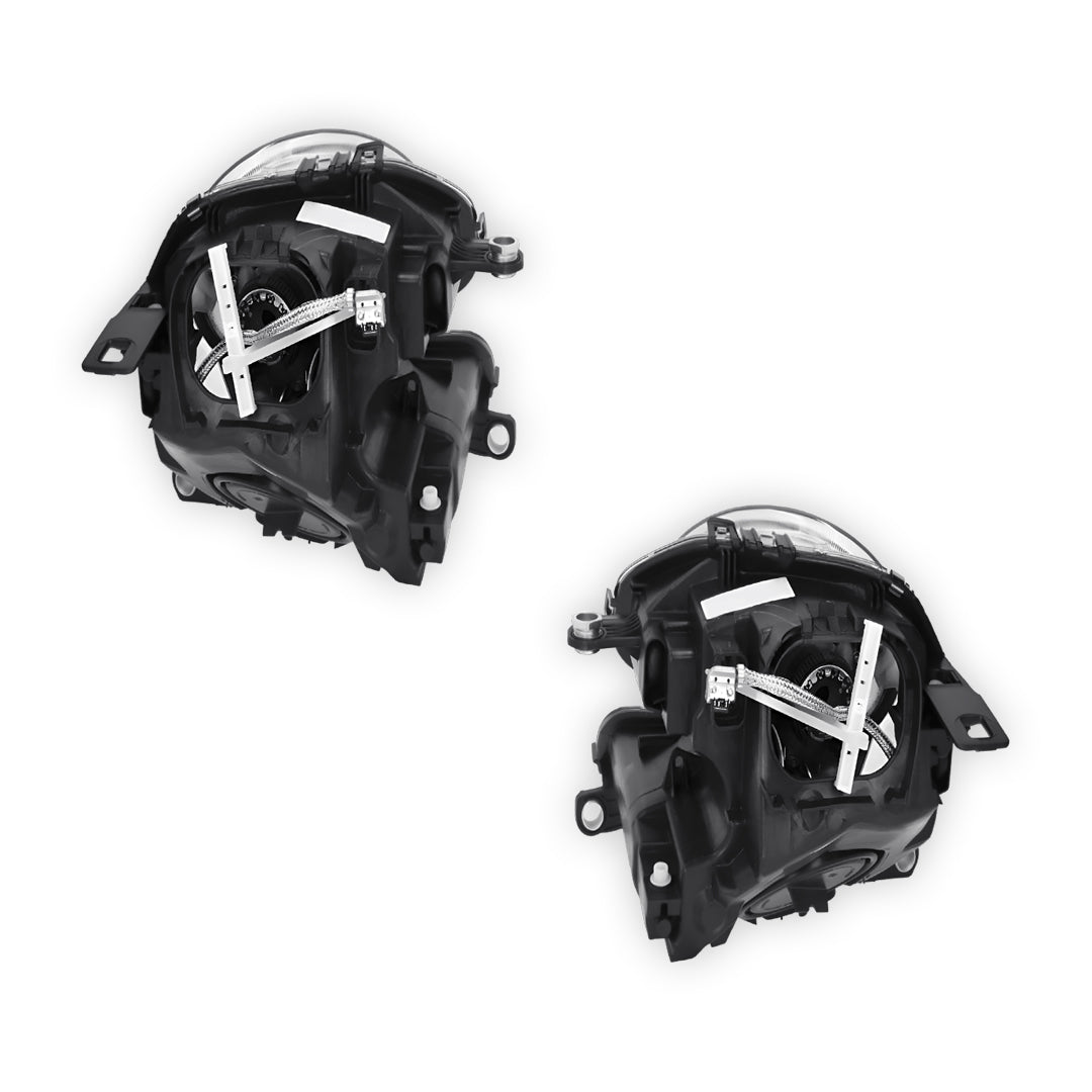 BMW  Cooper R56 (2007 - 2010) OEM Style Xenon Headlights With Amber Indicator LH + RH