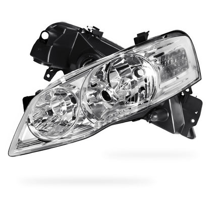 Ford Falcon BF Series 2 (2006 - 2008) Chrome OEM Style Headlights LH + RH