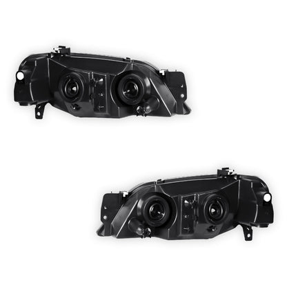 Ford Falcon BF Series 2 (2006 - 2008) Chrome OEM Style Headlights LH + RH