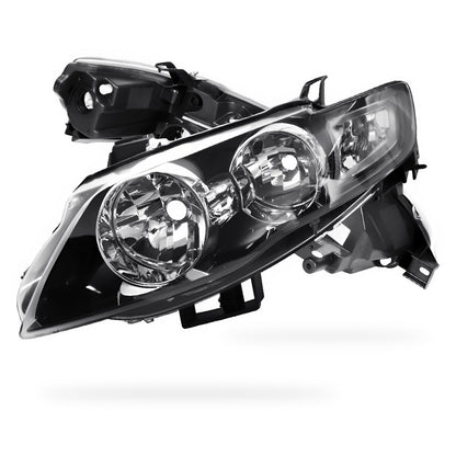 Ford Falcon FG Series 2 (2011 - 2014) Black OEM Style Non-Projector Headlights LH + RH