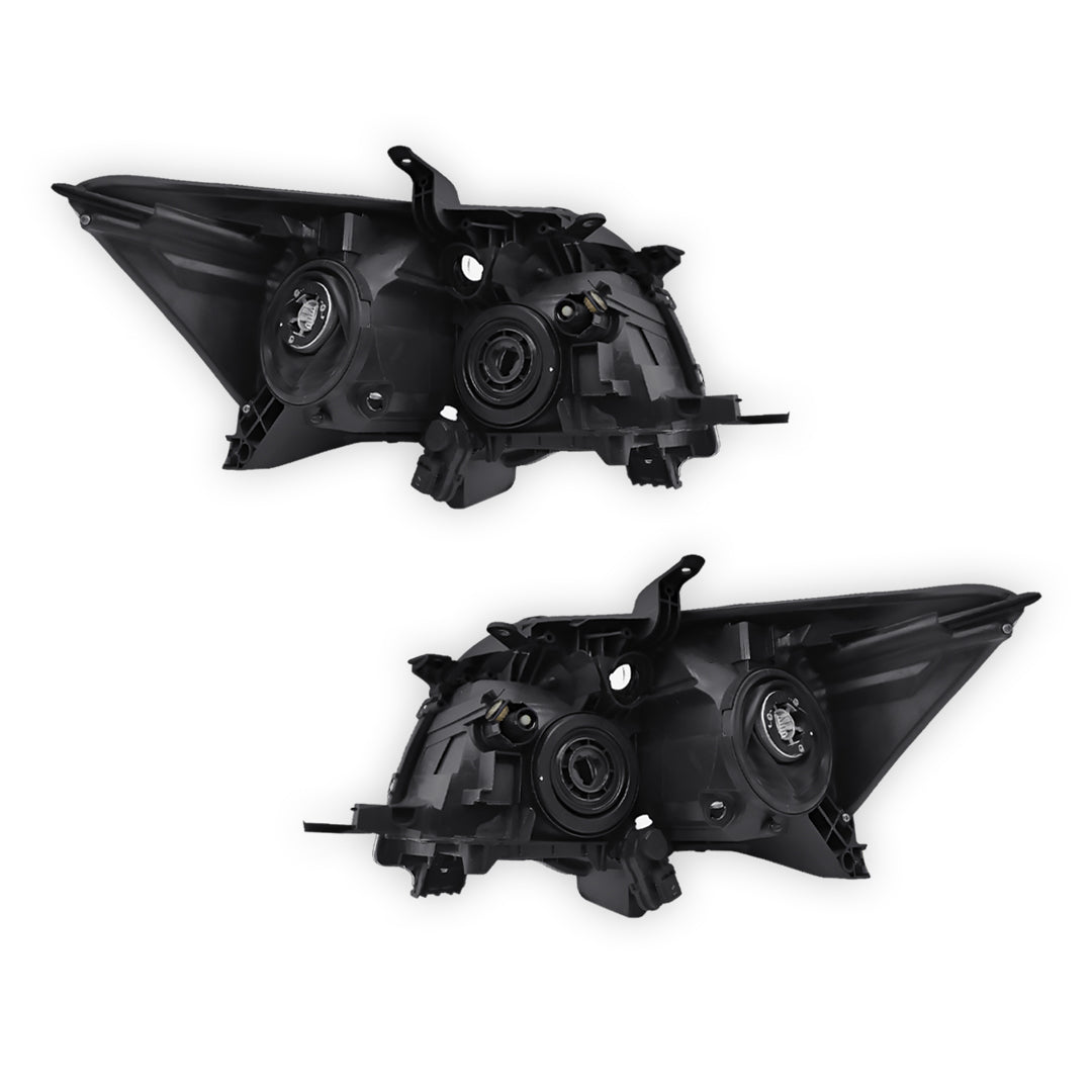 Toyota Corolla E150 (2007 - 2009) Clear Non-Xenon OEM Style Headlights LH + RH