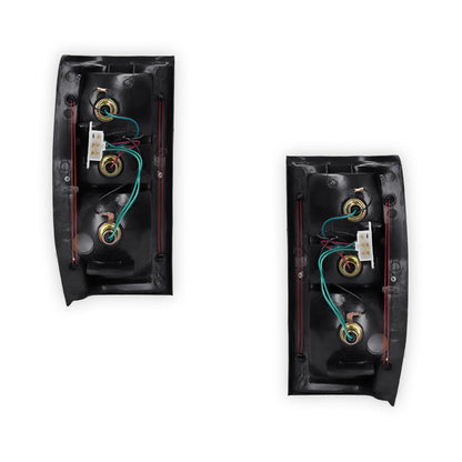 Mitsubishi Triton MH (1990 - 1992) Black OEM Style Tail Lights LH + RH