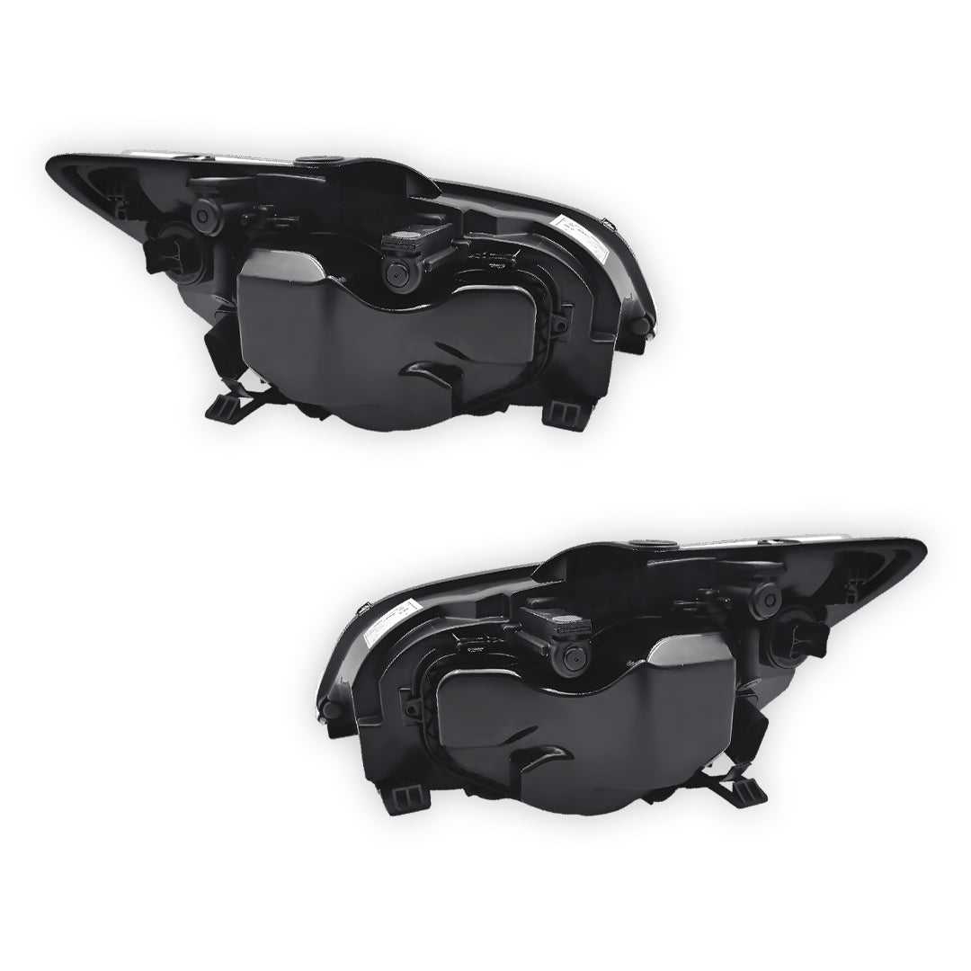 Ford Focus LS / LT (2007 - 2009) Chrome OEM Style Headlights LH + RH