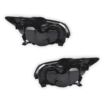 Ford Focus LS / LT (2007 - 2009) Chrome OEM Style Headlights LH + RH