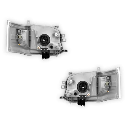 Toyota HiAce High Roof (2010 - 2013) OEM Style Headlights LH + RH