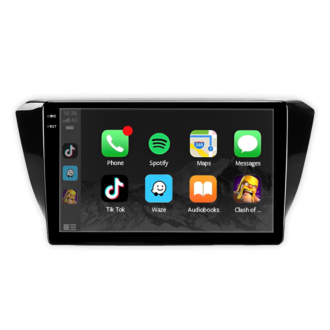 Skoda Superb NP (2015 - 2019) 10" Wireless Android 16 Head Unit for Apple CarPlay / Android Auto