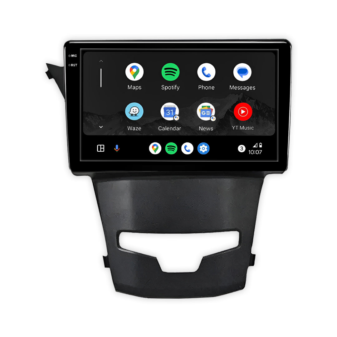 Ssangyong Korando 3 C200 (2013 - 2017) 9" Wireless Android 16 Head Unit for Apple CarPlay / Android Auto