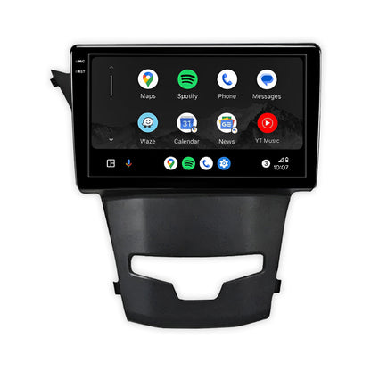 Ssangyong Korando 3 C200 (2013 - 2017) 9" Wireless Android 16 Head Unit for Apple CarPlay / Android Auto