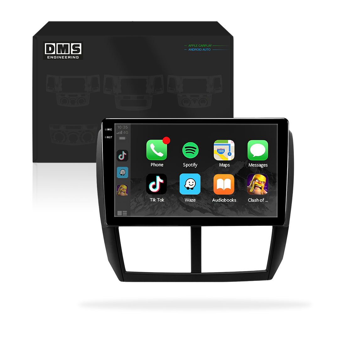 Subaru Forester SH (2007 - 2013) 9" Wireless Android 16 Head Unit for Apple CarPlay / Android Auto