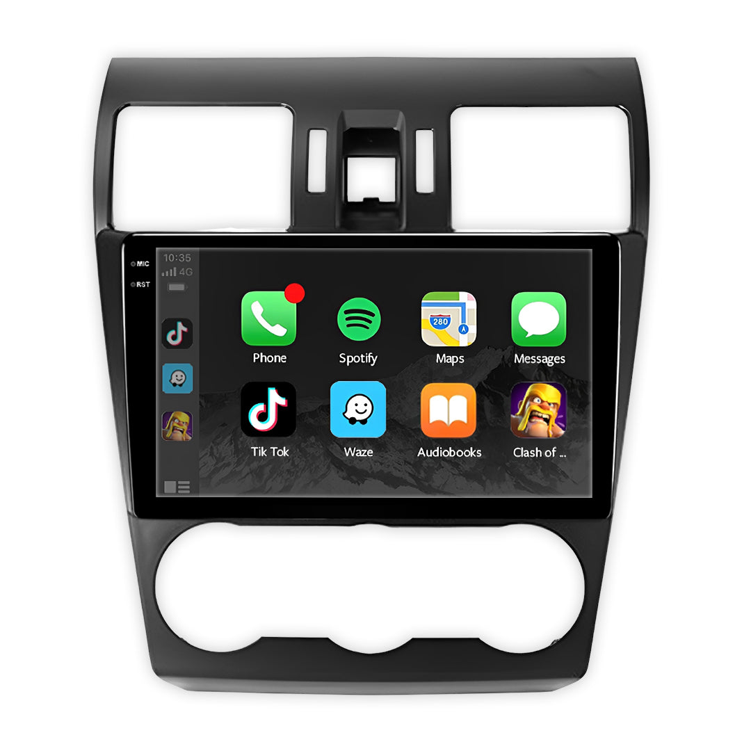 Subaru Forester SJ 4WD (2012 - 2015) 9" Wireless Android 16 Head Unit for Apple CarPlay / Android Auto