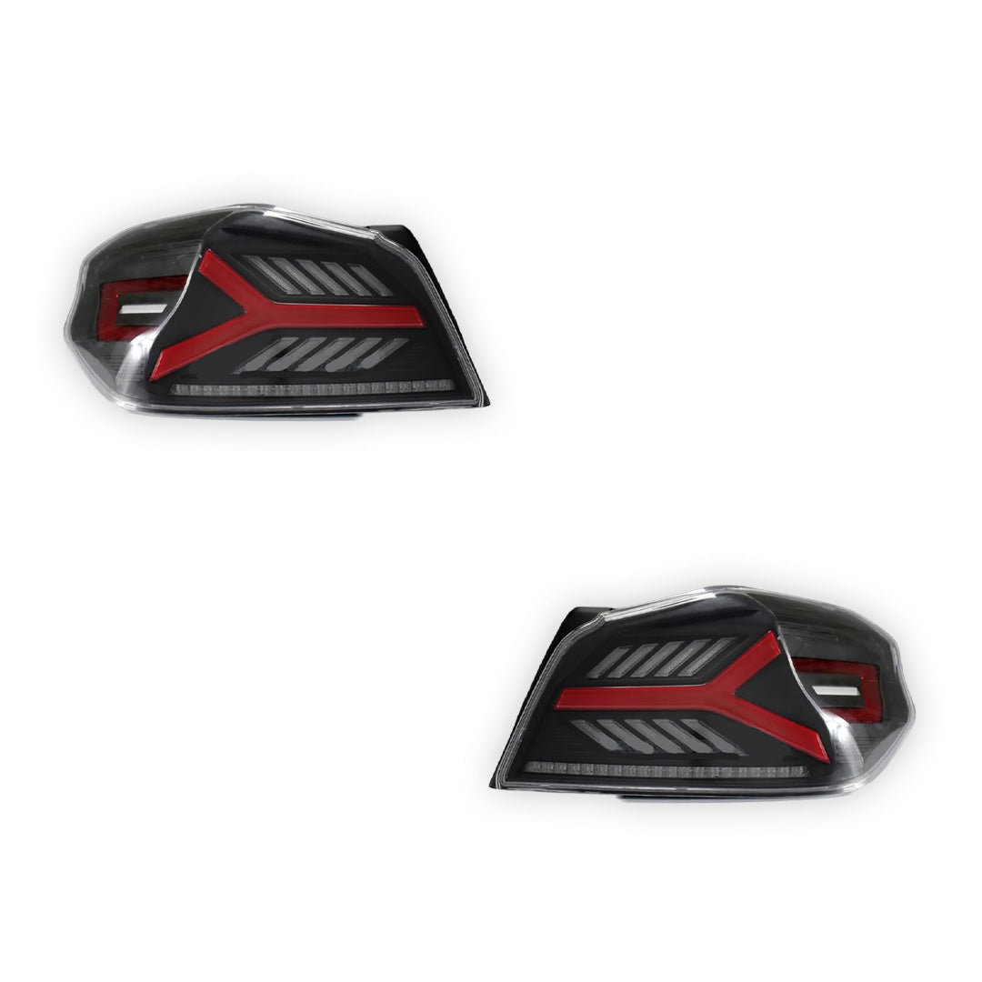 Subaru WRX VA (2014 - 2021) Arrow Style Sequential LED Tail Lights LH + RH