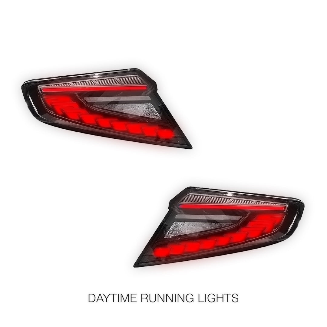 Subaru WRX VB (2022 - 2025) Dragon Scale Style Sequential Smoked Tail Lights LH + RH
