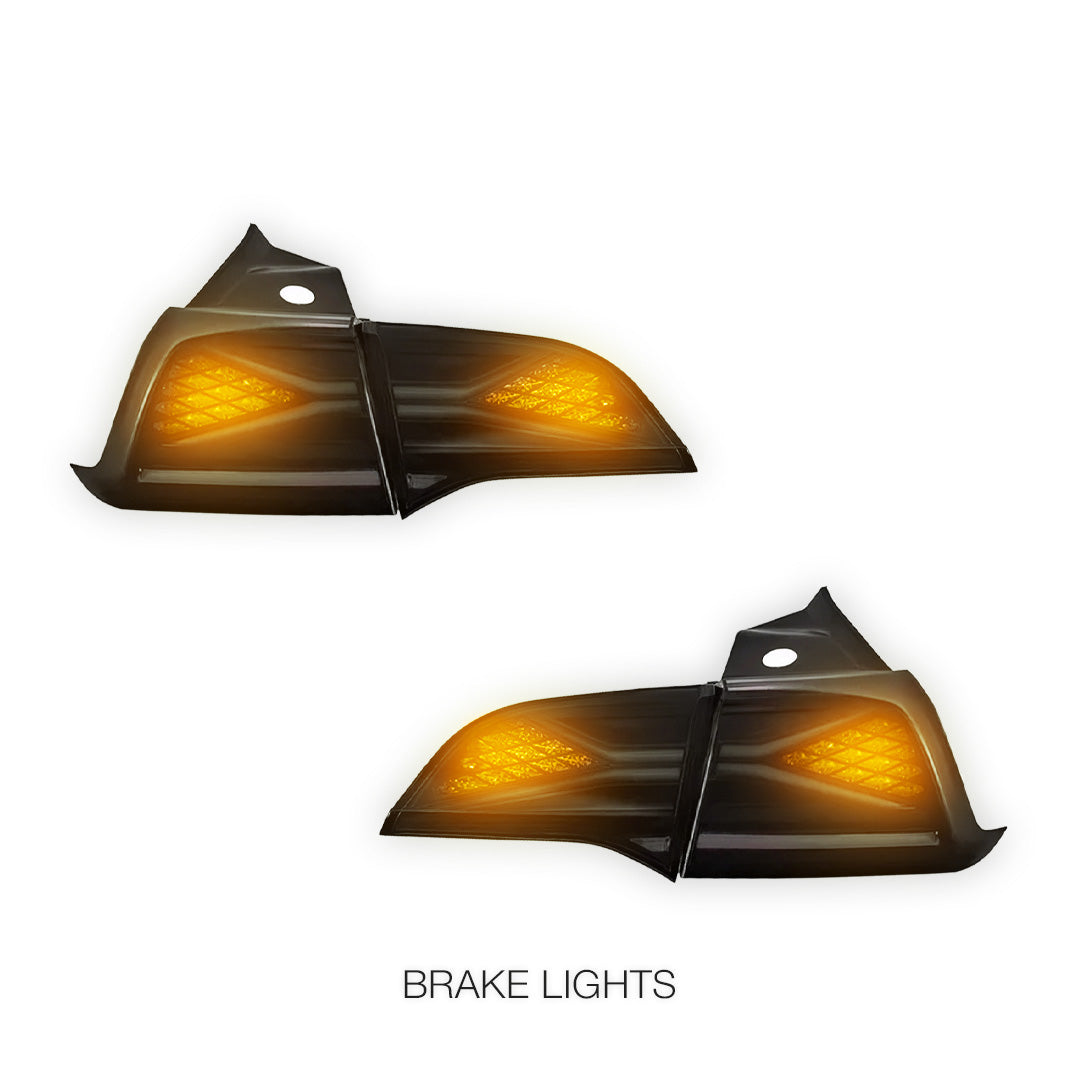 Tesla Model Y SUV (2022 - 2023) Sequential RGB Tail Lights LH + RH