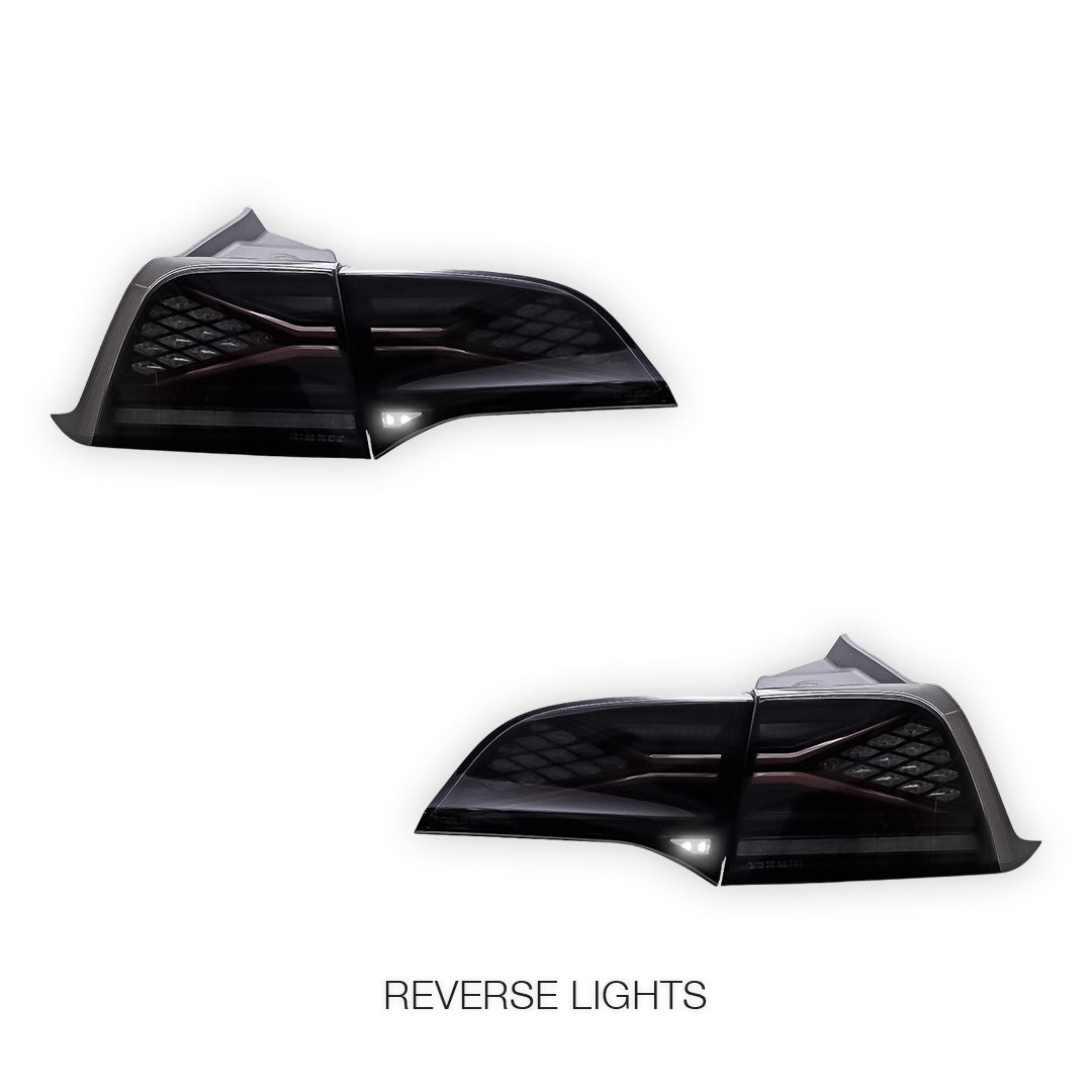 Tesla Model Y SUV (2022 - 2023) Sequential Smoked Tail Lights LH + RH