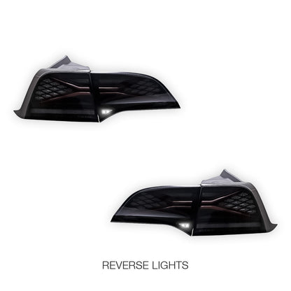 Tesla Model Y SUV (2022 - 2023) Sequential Smoked Tail Lights LH + RH