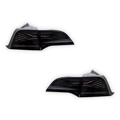 Tesla Model Y SUV (2022 - 2023) Sequential Smoked Tail Lights LH + RH