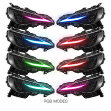 Toyota 86 / FT86 / GT86 (2012 - 2021) Sequential RGB DRL Full LED Projector Headlights LH + RH